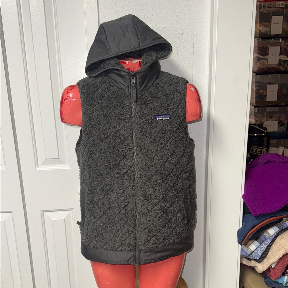 Patagonia Reversible Hooded Fleece Vest jacket